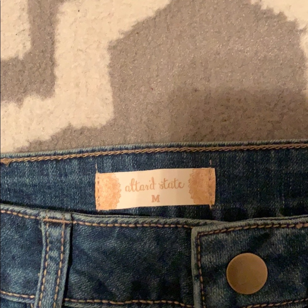 Denim button down skirt - Picture 2 of 3